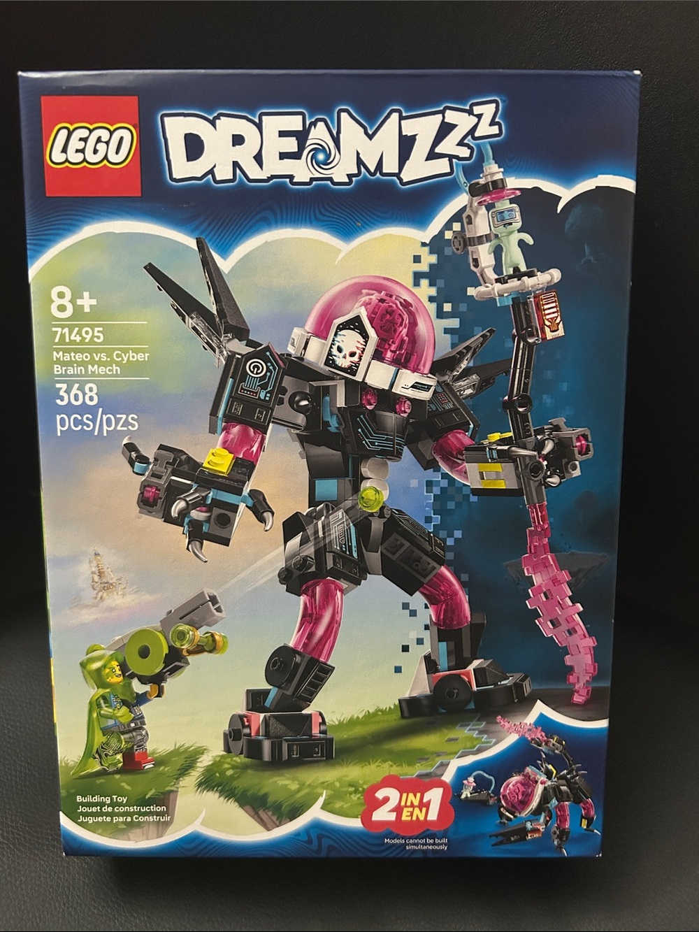 BNIB 🆕 LEGO Dreamzzz Mateo vs. Cyber Brain Mech Build Set 2 in 1